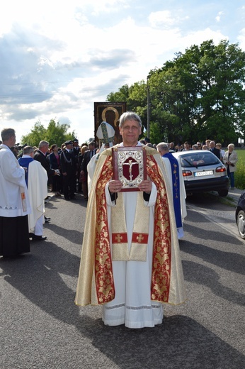 Powitanie ikony MB Częstochowskiej w Sobocie