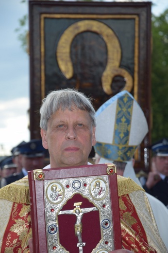 Powitanie ikony MB Częstochowskiej w Sobocie