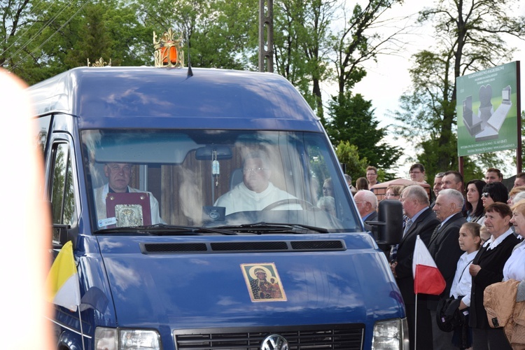 Powitanie ikony MB Częstochowskiej w Sobocie