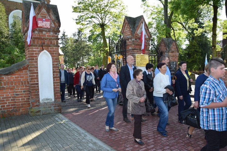 Powitanie ikony MB Częstochowskiej w Sobocie