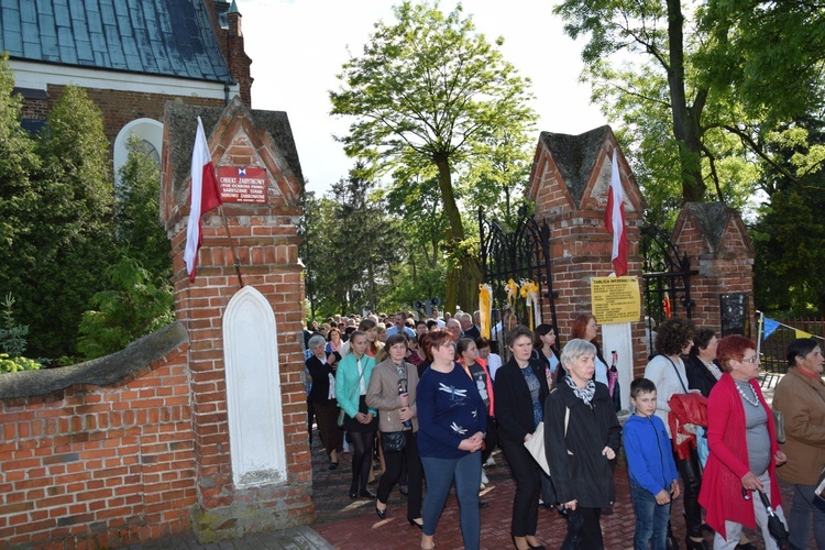 Powitanie ikony MB Częstochowskiej w Sobocie