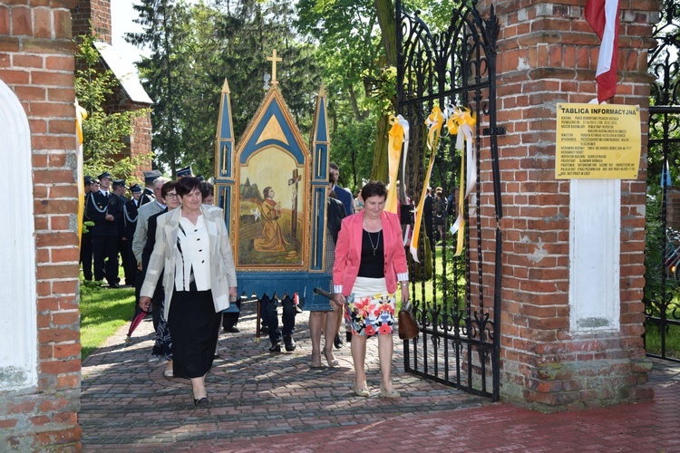 Powitanie ikony MB Częstochowskiej w Sobocie