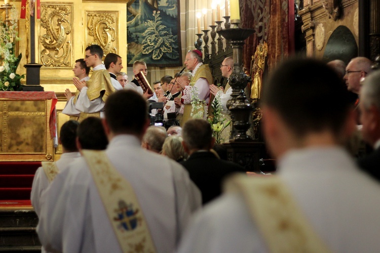 Święcenia kapłańskie w katedrze wawelskiej 2017