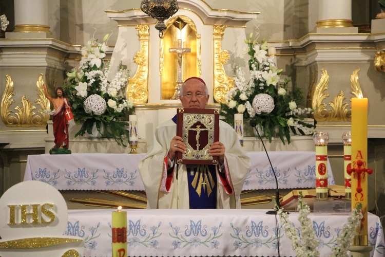 Powitanie ikony MB Częstochowskiej w Bielawach