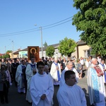 Powitanie ikony MB Częstochowskiej w Bielawach