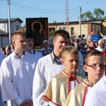 Powitanie ikony MB Częstochowskiej w Bielawach