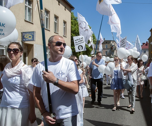 Marsz dla życia i rodziny w Pile