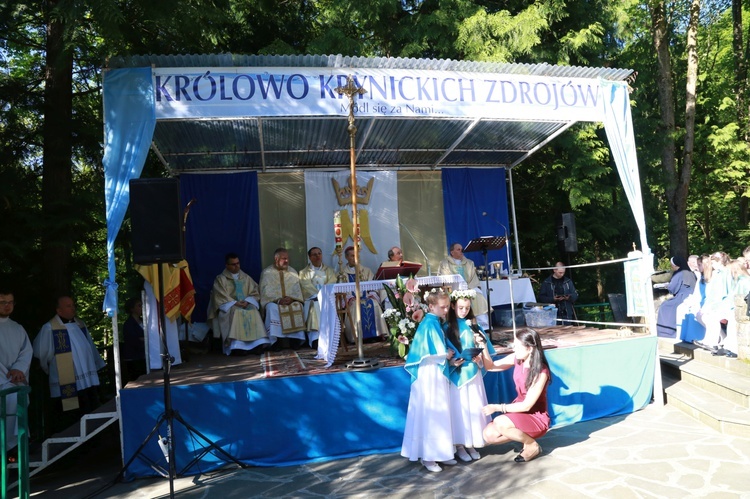 Procesja do Królowej Krynickich Zdrojów