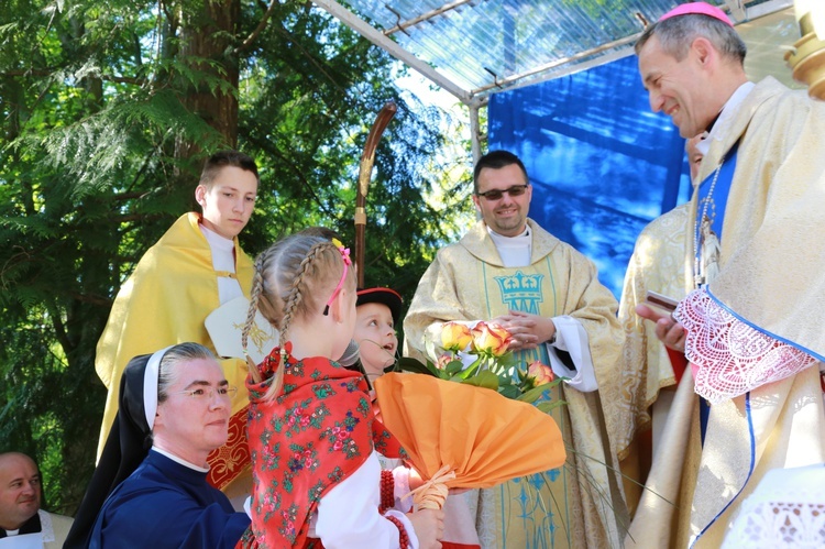 Procesja do Królowej Krynickich Zdrojów