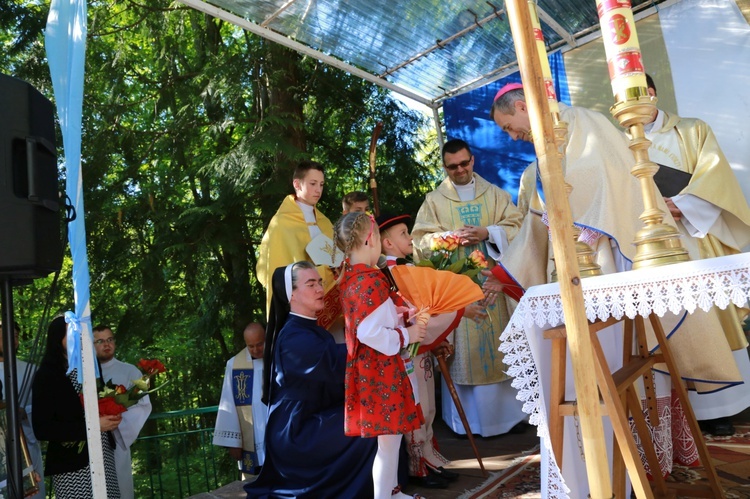 Procesja do Królowej Krynickich Zdrojów