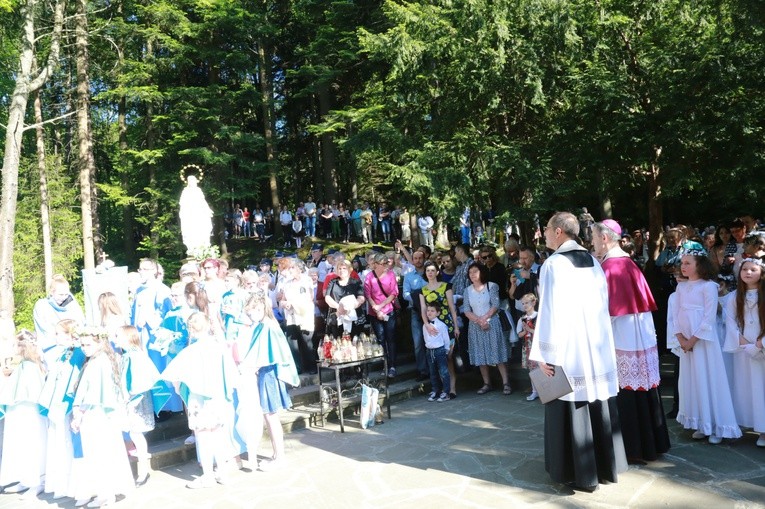 Procesja do Królowej Krynickich Zdrojów