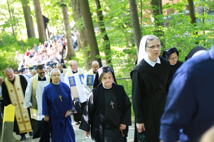 Procesja do Królowej Krynickich Zdrojów