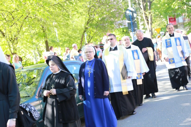 Procesja do Królowej Krynickich Zdrojów