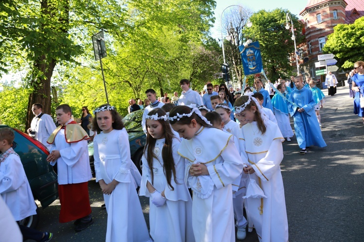 Procesja do Królowej Krynickich Zdrojów