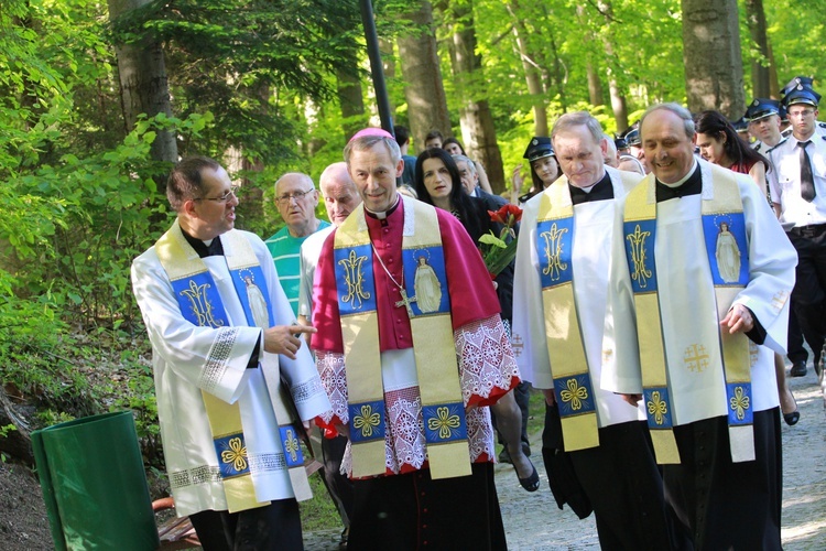 Procesja do Królowej Krynickich Zdrojów