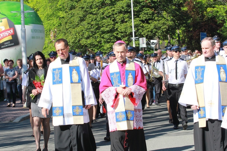 Procesja do Królowej Krynickich Zdrojów