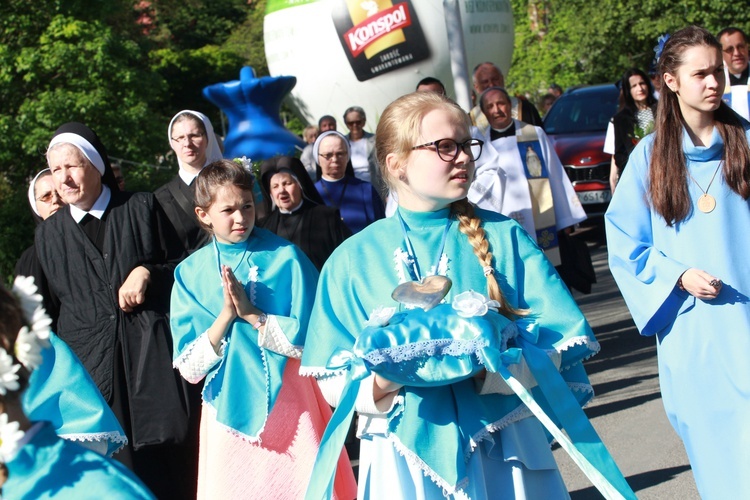 Procesja do Królowej Krynickich Zdrojów