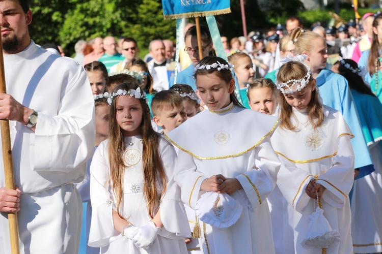 Procesja do Królowej Krynickich Zdrojów