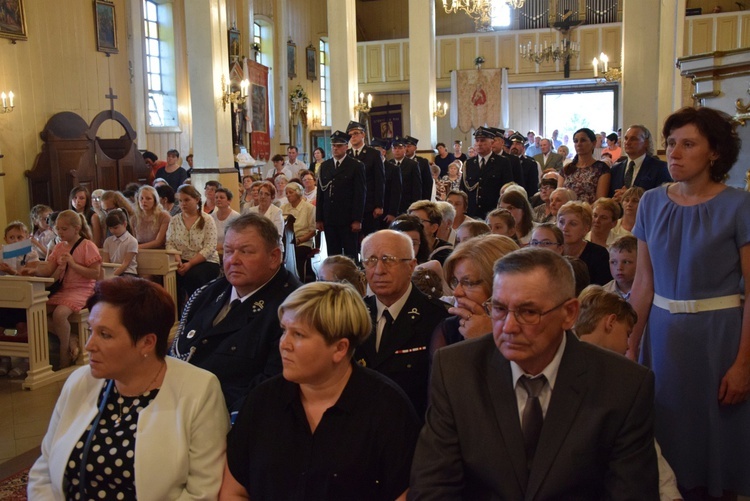 Powitanie ikony MB Częstochowskiej w Oszkowicach