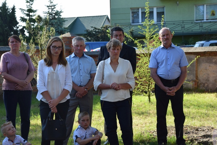 Powitanie ikony MB Częstochowskiej w Oszkowicach