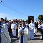 Powitanie ikony MB Częstochowskiej w Oszkowicach