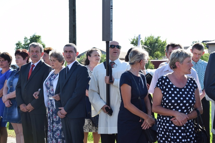 Powitanie ikony MB Częstochowskiej w Oszkowicach