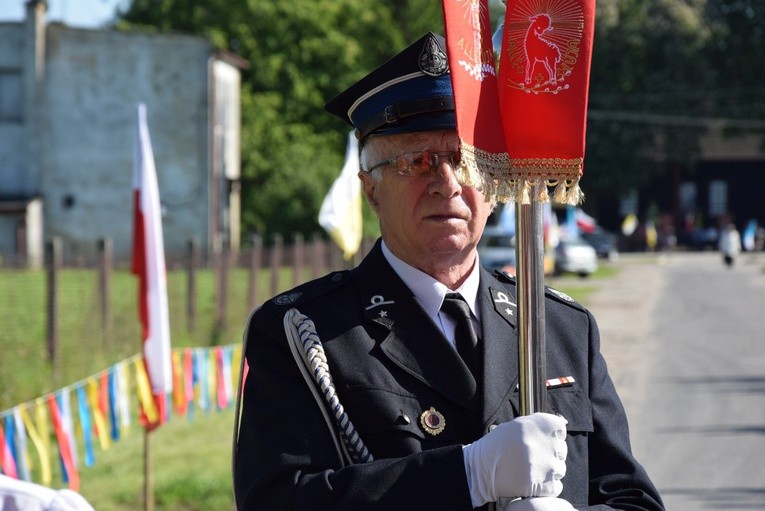 Powitanie ikony MB Częstochowskiej w Oszkowicach