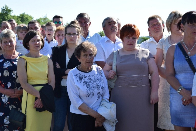 Powitanie ikony MB Częstochowskiej w Oszkowicach