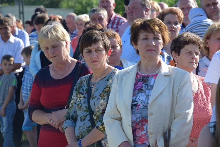 Powitanie ikony MB Częstochowskiej w Oszkowicach