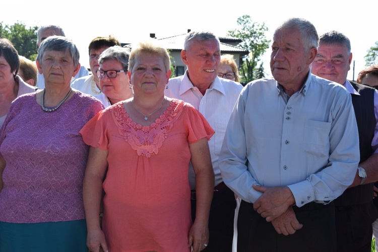 Powitanie ikony MB Częstochowskiej w Oszkowicach