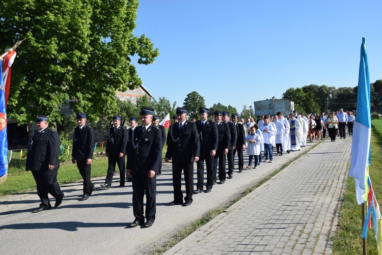 Powitanie ikony MB Częstochowskiej w Oszkowicach