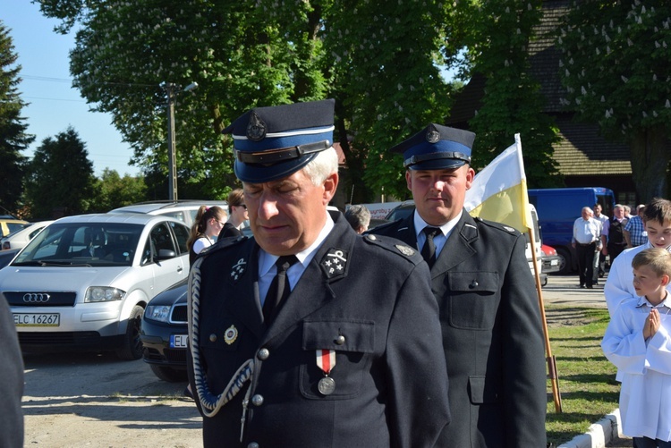 Powitanie ikony MB Częstochowskiej w Oszkowicach