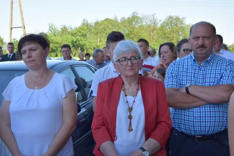 Powitanie ikony MB Częstochowskiej w Oszkowicach