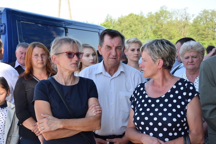 Powitanie ikony MB Częstochowskiej w Oszkowicach