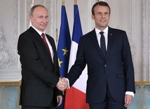 Macron za wzmocnieniem partnerstwa z Rosją w walce z terroryzmem