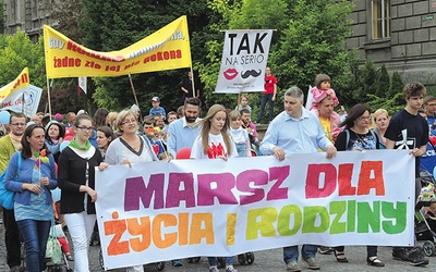 ▲	Tak było rok temu w Bielsku-Białej! Marsze dla Życia i Rodziny przejdą ulicami trzech miast naszej diecezji.