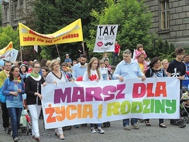 ▲	Tak było rok temu w Bielsku-Białej! Marsze dla Życia i Rodziny przejdą ulicami trzech miast naszej diecezji.