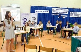 O laur najlepszego młodego dziennikarza walczyli uczniowie radomskich gimnazjów.