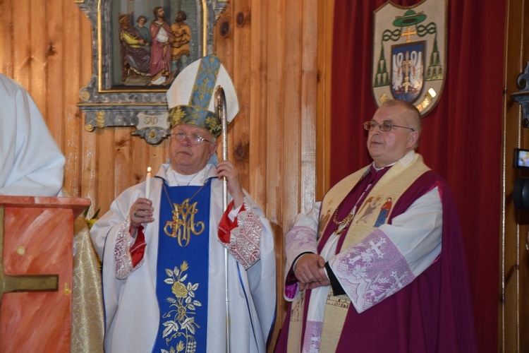 Powianie ikony MB Częstochowskiej w Starym Waliszewie