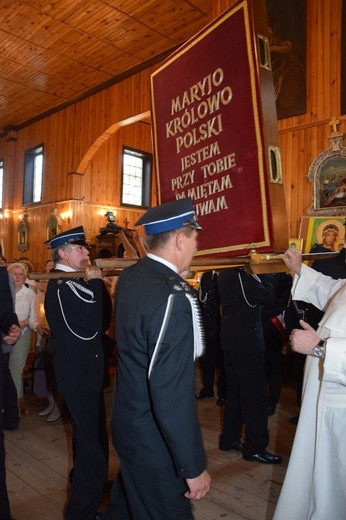 Powianie ikony MB Częstochowskiej w Starym Waliszewie