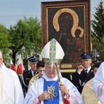 Powianie ikony MB Częstochowskiej w Starym Waliszewie