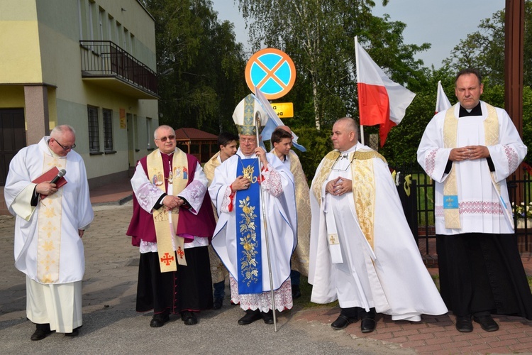 Powianie ikony MB Częstochowskiej w Starym Waliszewie