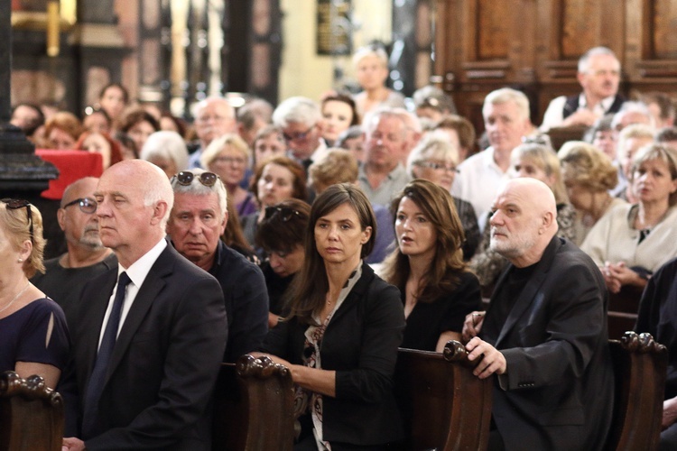 Pożegnanie Zbigniewa Wodeckiego w bazylice Mariackiej