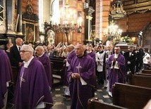 Pożegnanie Zbigniewa Wodeckiego w bazylice Mariackiej