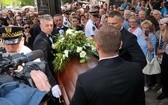Pogrzeb Zbigniewa Wodeckiego na cmentarzu Rakowickim