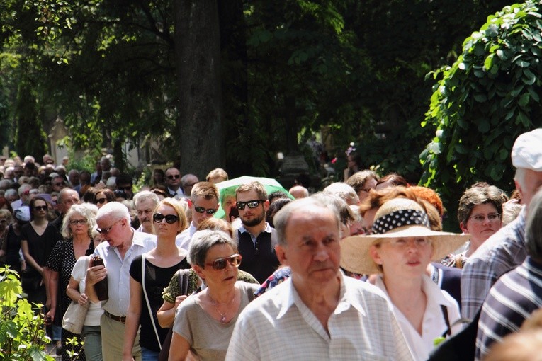 Pożegnanie Zbigniewa Wodeckiego na cmentarzu Rakowickim