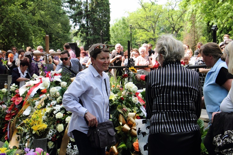 Pożegnanie Zbigniewa Wodeckiego na cmentarzu Rakowickim