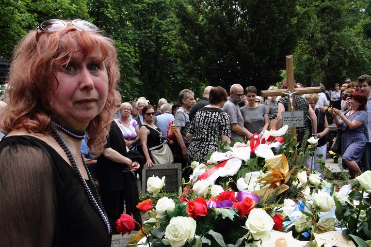 Pożegnanie Zbigniewa Wodeckiego na cmentarzu Rakowickim