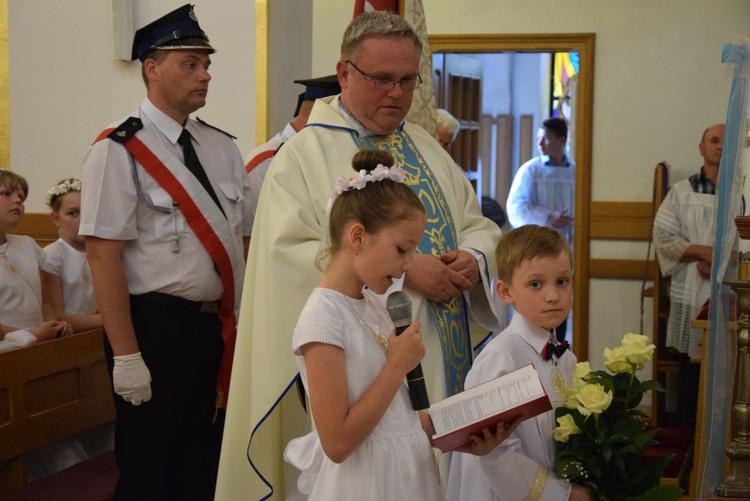 Powitanie ikony MB Częstochowskiej w Mąkolicach