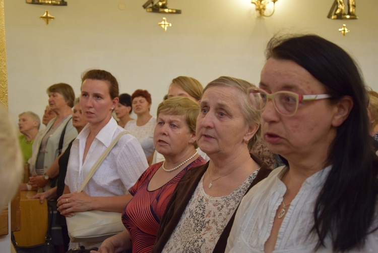 Powitanie ikony MB Częstochowskiej w Mąkolicach